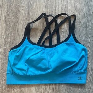 Champion Women's Vibrant Blue Sports Bra